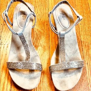 Strappy Style & co. Worn once wedge heels